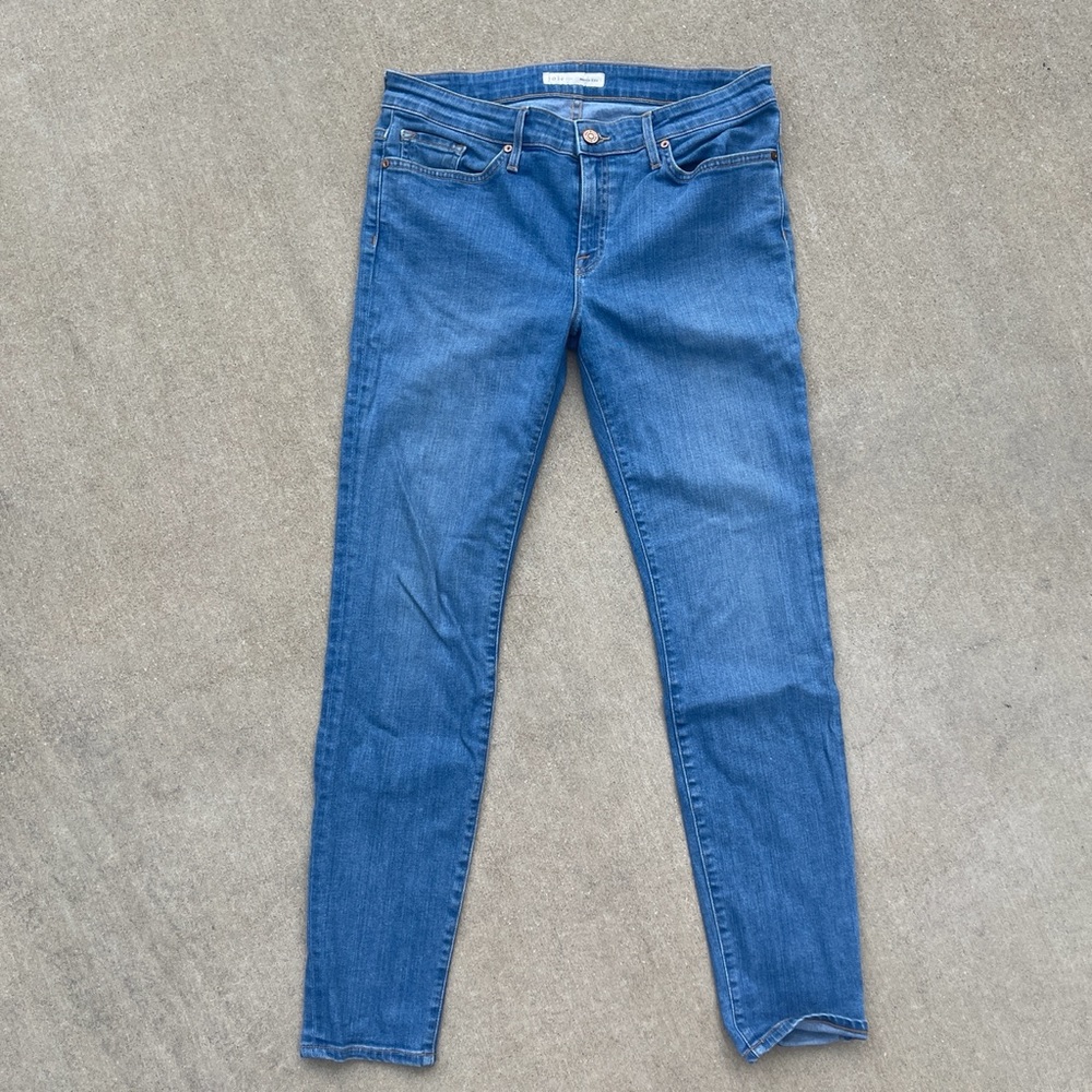 JOIE Mid-Rise Skinny denim stretch jeans Women's 30 Made in the USA - Picture 11 of 11